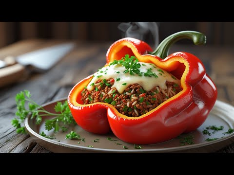 Видео: Фаршированные перцы, как у мамы — простой рецепт, который влюбляет!