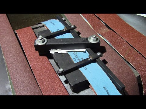 Видео: Как склеить наждачную ленту для гриндера