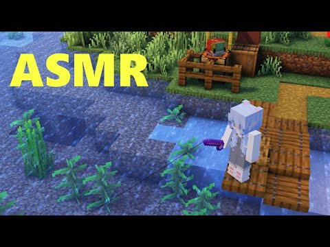 Видео: ASMR МАЙНКРАФТ :: Утренняя болталка, рыбалка и немножечко триггеры 💤🥱