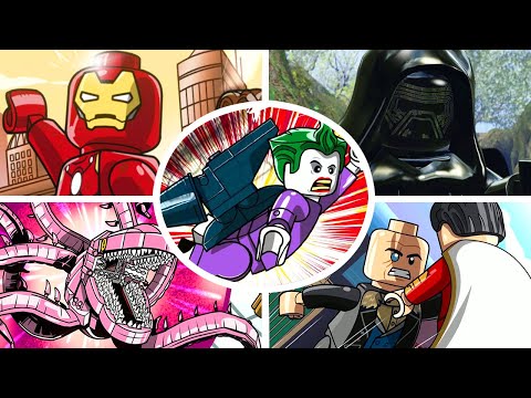 Видео: Все DLC Боссы в видеоиграх LEGO
