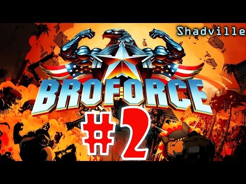 Видео: Broforce (PS4) Прохождение игры #2: Секретные задания "C" (covert mission)