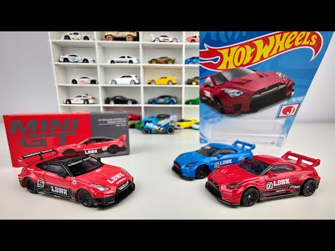 Видео: Охота на редкий  Nissan 35GT-RR или Hot Wheels против Mini GT