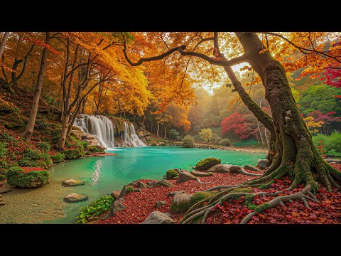Видео: Звуки природы и расслабляющая музыка 🍂 Нежные мелодии фортепиано и прекрасная осень