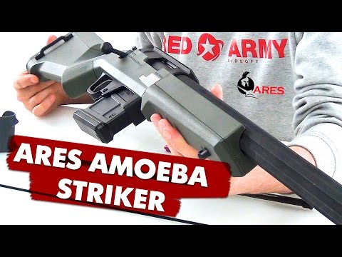 Видео: Красавица от ARES. Страйкбольная снайперская винтовка Amoeba STRIKER (AS01).