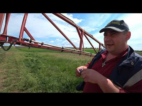 Видео: Уменьшили  расход воды на 100 литров и препарата на 50 процентов