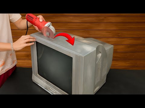 Видео: Миллионы людей не знают этого секретного применения😱!! Разрежьте старый телевизор и заработайте ку