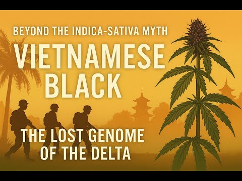 Видео: Вьетнамский чёрный: потерянный геном Дельты