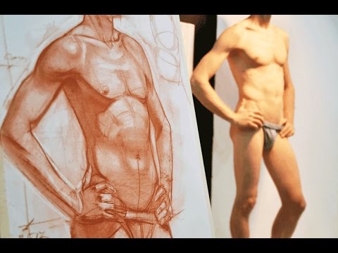 Видео: Александр Рыжкин об этапах рисования. Вторая часть, о торсе