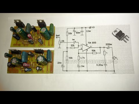 Видео: Для начинающих. УНЧ на TDA 2030A. Очень подробная сборка.