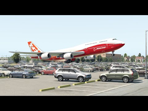 Видео: Самолет B747 взлетает слишком поздно [XP11]
