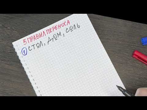 Видео: ТОП-5 Правил переноса