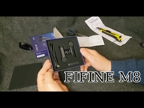 Видео: FIFINE M8 Безпровідний петличний мікрофон