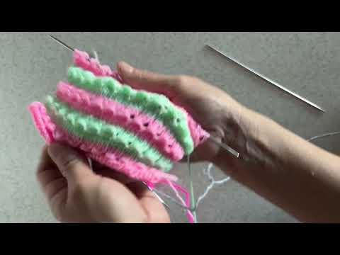 Видео: БҰЛ КЕРЕМЕТ!!!//ЕНДІ мен тек осылай тоқыймын //ЭТО ПОРЕСАЮЩЕ#knitting #crochet #тоқыма #тоқу