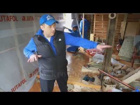 Видео: Реконструкция мансардной кровли. Часть 2. Каркасное строительство.