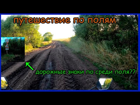 Видео: Покатушки по полям и сёлам другого района