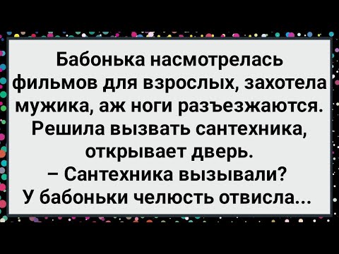 Видео: Как Бабонька для Утех Сантехника Вызвала! Новый Сборник Свежих Смешных Анекдотов!