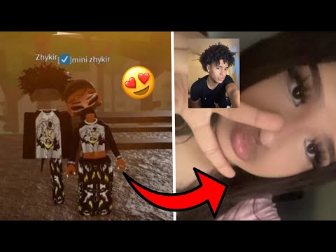 Видео: приглашаю случайных девушек на FaceTime в Roblox
