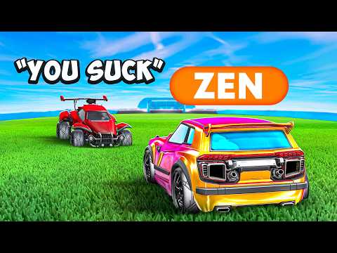 Видео: Профессиональный игрок усмиряет дерзких игроков Rocket League