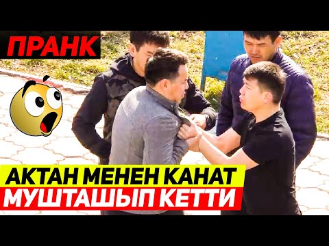 Видео: Актан Рыскелдиев Канат Шабданбеков менен мушташып кетти 🤦‍♂️