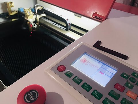 Видео: Лазерный станок 30х40 CO2