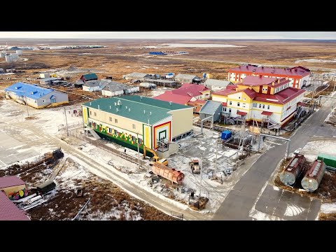 Видео: В Новом Порту подходит к концу строительный сезон