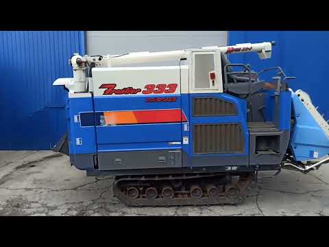 Видео: Мини комбайн iseki HA333G