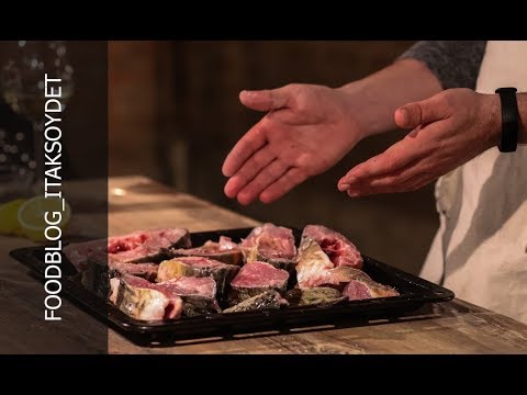 Видео: Рыба на мангале с соусом тартар + рис с секретным ингредиентом