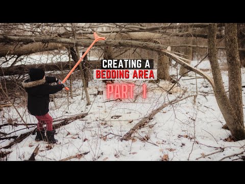 Видео: Создание небольшой зоны отдыха для оленей. Часть 1