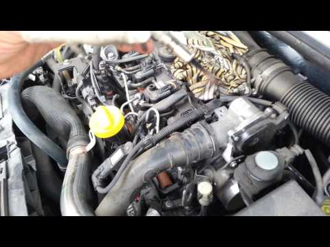 Видео: Renault Megane III 2010 г 1.5 dci ошибка P0380 Неисправность свечи накаливания,цепи нагрева.