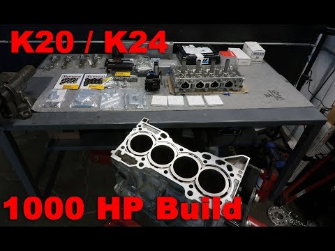Видео: Сборка двигателя K24 от начала до конца — лучший 4-цилиндровый двигатель из когда-либо созданных