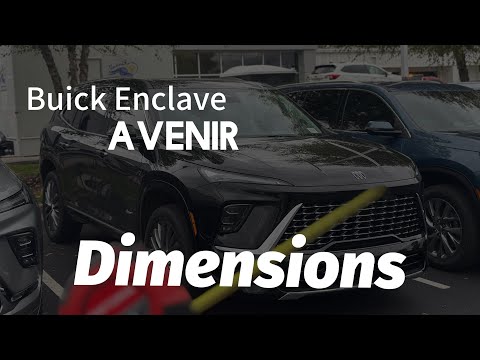 Видео: Размеры Buick Enclave: Будущее