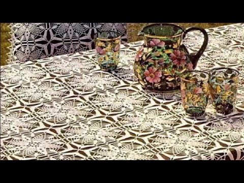 Видео: ВТОРАЯ ЧАСТЬ МК ПО ВЯЗАНИЮ МОТИВА НАРЯДНОЙ СКАТЕРТИ