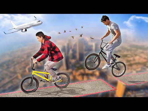 Видео: BMX- пен Кедергілерден өту челленджін орындаймыз