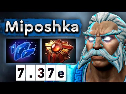 Видео: Пятерка Зевс от Мипошки - Miposhka Zeus 7.37 DOTA 2
