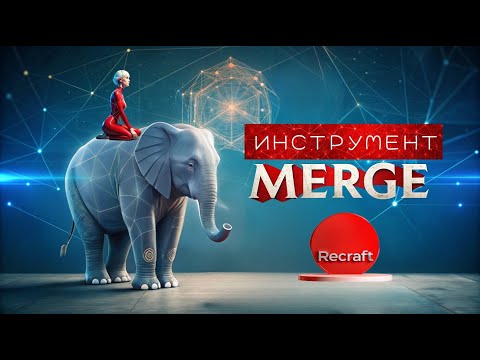Видео: Если по промту не вышло, MERGE – слияние делает коллаж для новых генераций Recraft |Нейросеть рисует