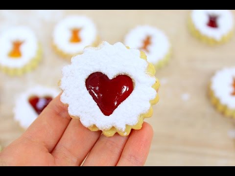 Видео: Рождественское печенье с джемом / Linzer Cookies