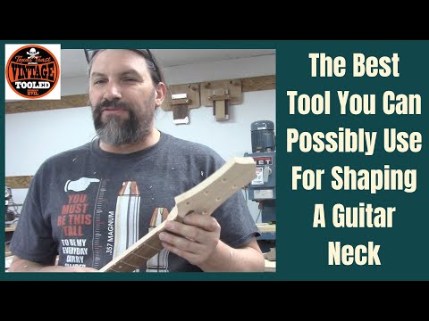 Видео: Лучший инструмент, который вы можете использовать для обработки грифа гитары