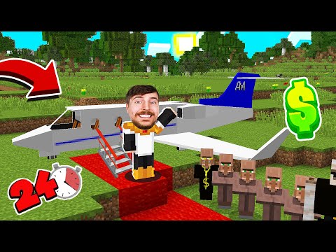 Видео: МЕН 24 САҒАТ МИСТЕР БИСТ БОЛЫП КЕТТИМ! қазақша майнкрафт казакша айсеи