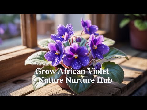 Видео: Секрет цветения африканских фиалок — руководство для начинающих по выращиванию идеальных комнатны...