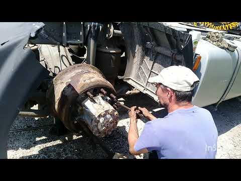 Видео: СЕРЫЙ DAF95XF, TO-2, замена энергоаккумулятора, часть-14я