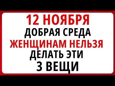 Видео: 12 ноября - Синичкин День, Что нельзя делать сегодня по народным приметам