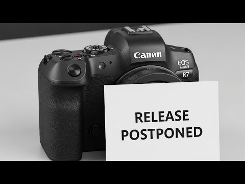 Видео: Выпуск Canon Eos R7 Mark II отложен
