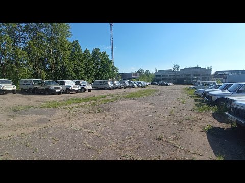 Видео: Пробрались на кладбище полицейских машин (Автобаза).