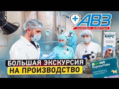 Видео: ЭКСКЛЮЗИВ! Производство АВЗ | Как делают ветеринарные препараты, капли от блох, таблетки от клещей
