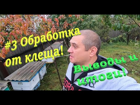 Видео: ✅Нужна ли третья обработка от клеща! Моя вентиляции при зимовке! Как прошел мой сезон пчеловодства!