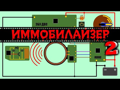 Видео: Усилитель иммобилайзера. Где находится иммобилайзер. Схемы штатных иммобилайзеров автомобиля.