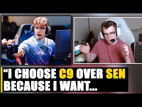 Видео: Зеллсис рассказал, почему он выбрал Cloud9 вместо Sentinels