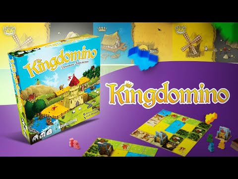 Видео: Доміношне Королівство - огляд настільної гри / Kingdomino