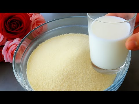 Видео: Молочный торт за 5 минут! Пышный, мягкий, быстрый и недорогой🍰