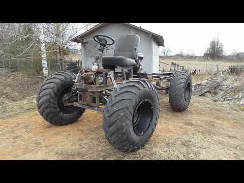 Видео: Цельнорамный Вездеход болотоход с подвеской
